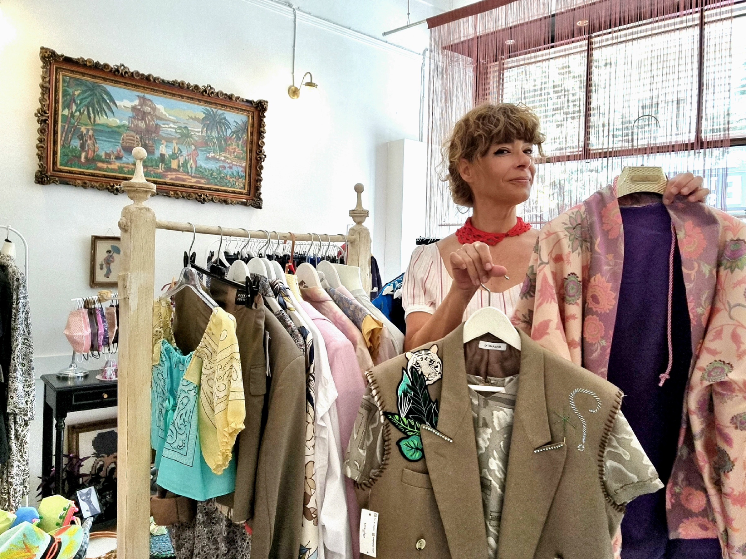 Portrait of Elena Ketselidou, designer behind MAdAME KI